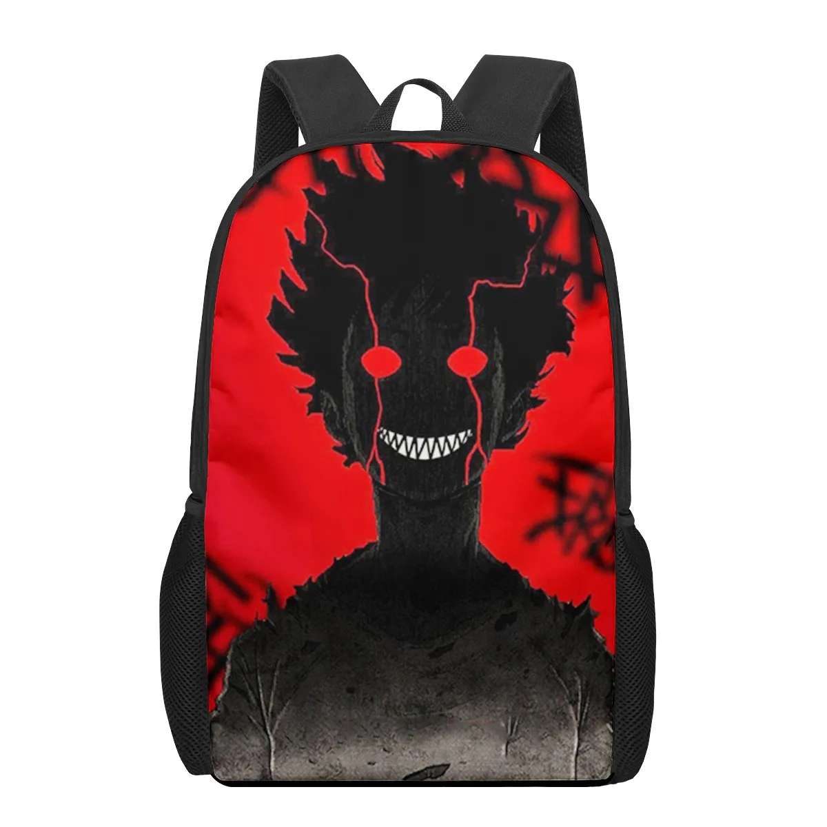 Mob Psycho 100 3D Pattern School Bag for Children Girls Boys Casual Book Bags Kids Backpack Boys Girls Schoolbags Bagpack