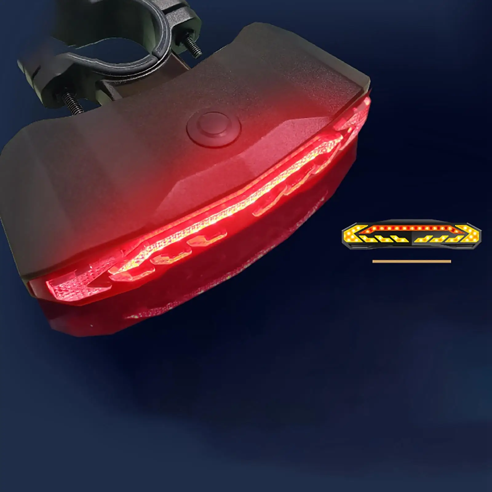 

Bike Tail Light Cycling Taillight for Bicycle Night Cycling 6 Modes