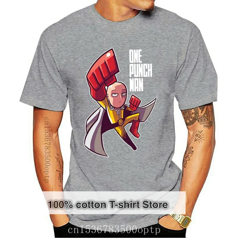 

One Punch Man Saitama Manga Ok Japan Hero Cartoon Anime Cool T-Shirt