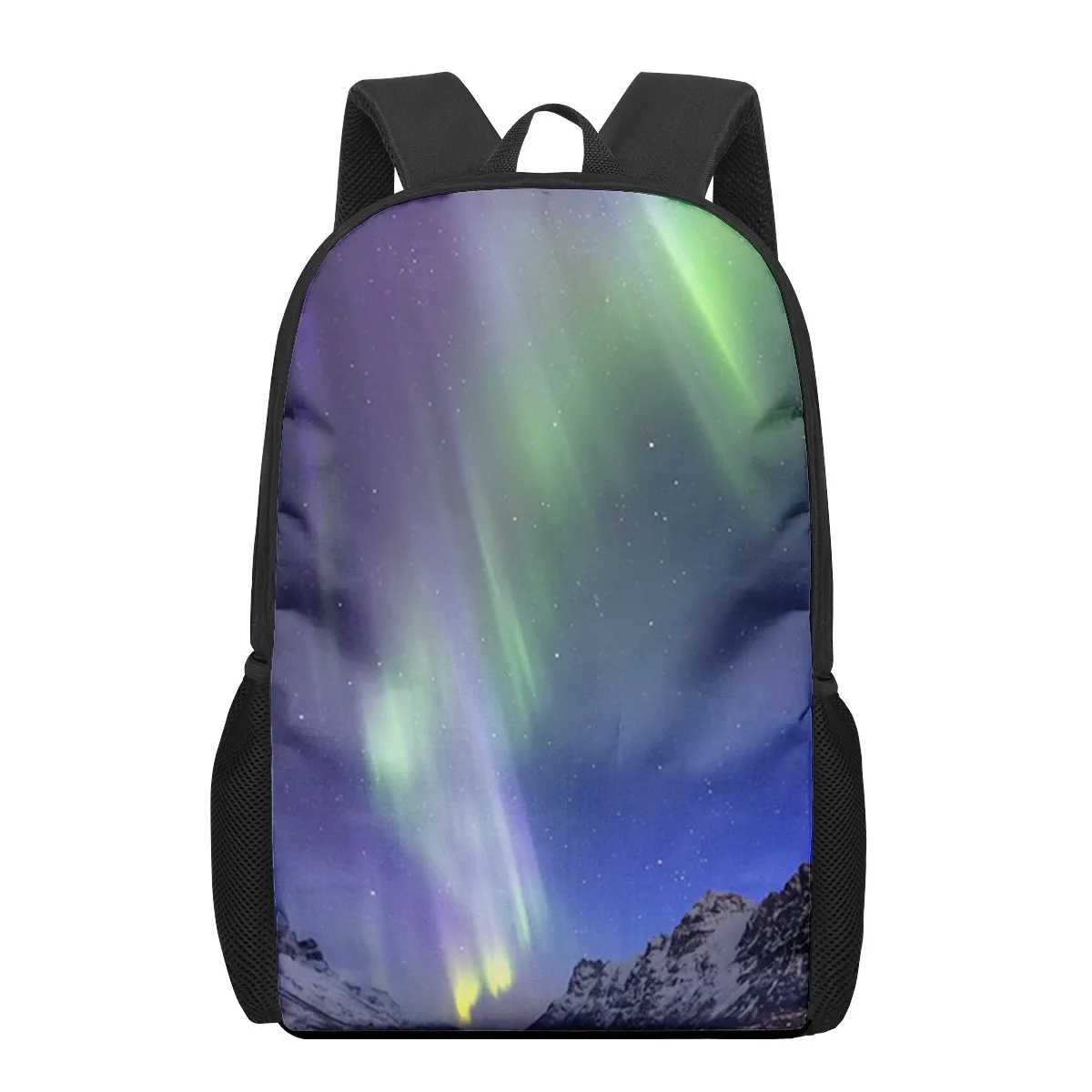 Northern Lights Sky-mochilas escolares 3D para niños y adolescentes, Mochila de 16...