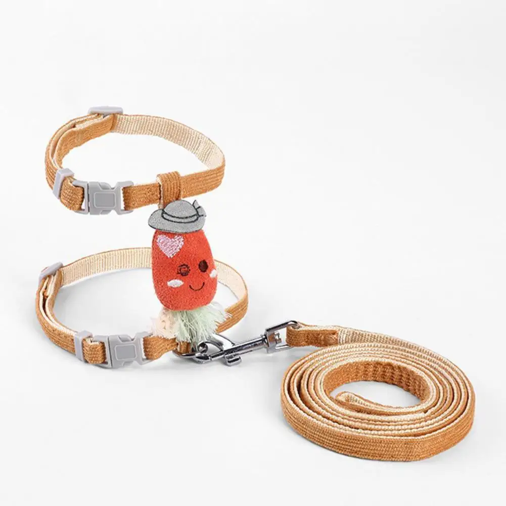 

Fancy Dog Leash Adjustable Colorful Portable Universal Training Dog Harness Leash Kit Pet Harness Cat Leash