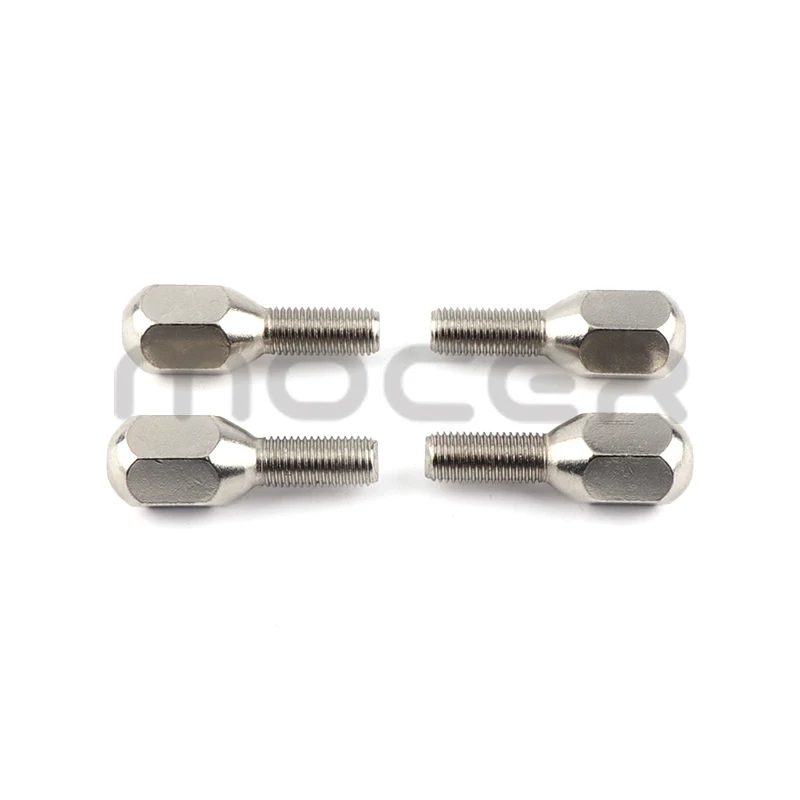 

4 шт. M10X1.25 хромированный болт ступицы колеса подходит для Jinling сплав алюминиевый обод колеса ATV багги UTV Quad велосипед картинг автомобиль мото запчасти