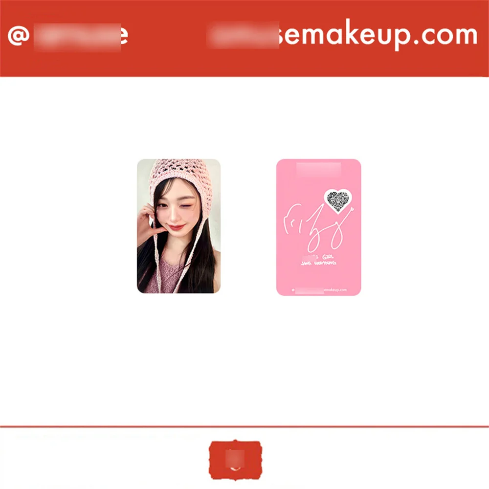 WonYoung личные фотокарты Kpop Idols Поддержка карт в Корейском стиле Многоцветные