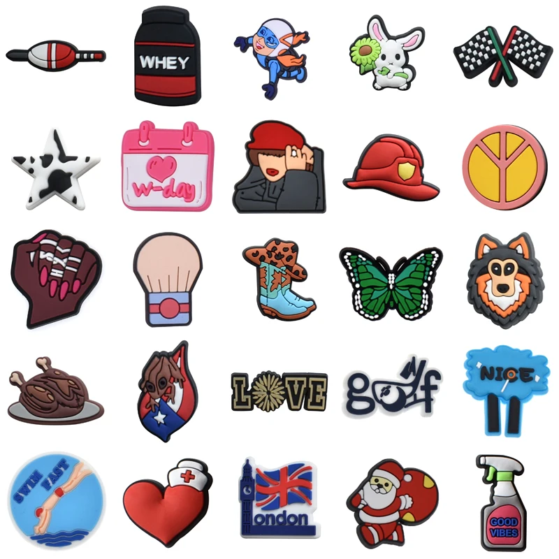 

Детские джинсы, дизайнерские подарки на Рождество, аксессуары для обуви, булавки, женские Украшения для крокса, подвески, летние булавки для крокса, новые булавки для обуви