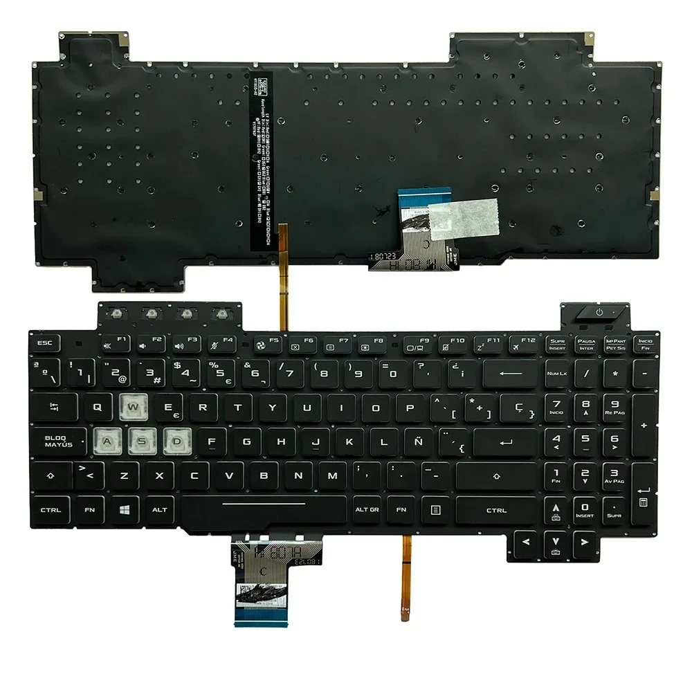 Фото Испанская RGB-клавиатура с подсветкой FX95 для ASUS TUF Gaming FX505 FX505GT/DY/DD/DT/DU/DV/GD/GE/GM/G FX705 FX705GD TUF505DT TUF705 №2
