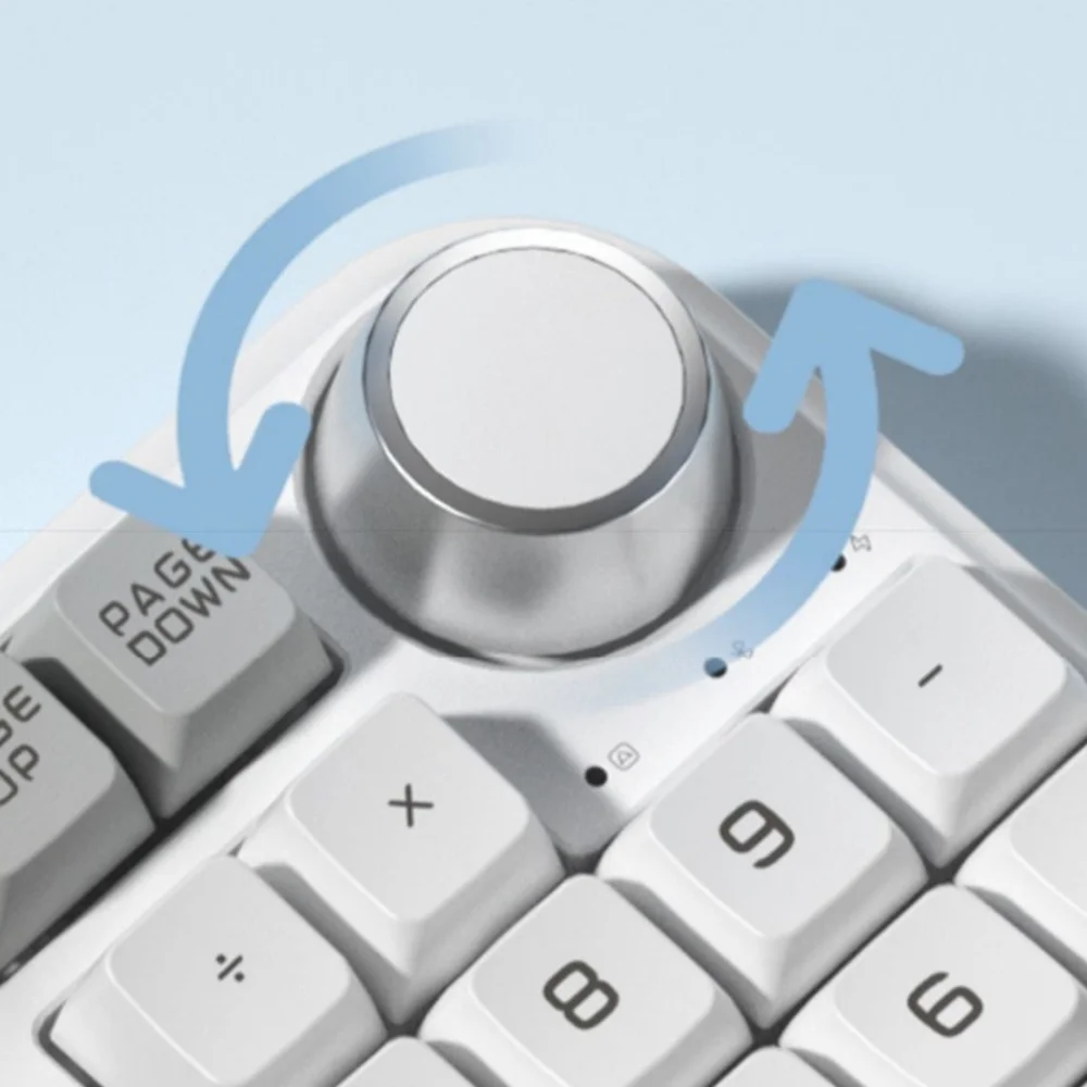 

Volumn Knob Button Metal Aluminum Alloy Mechanical Keyboard Knob for MK96 TH96