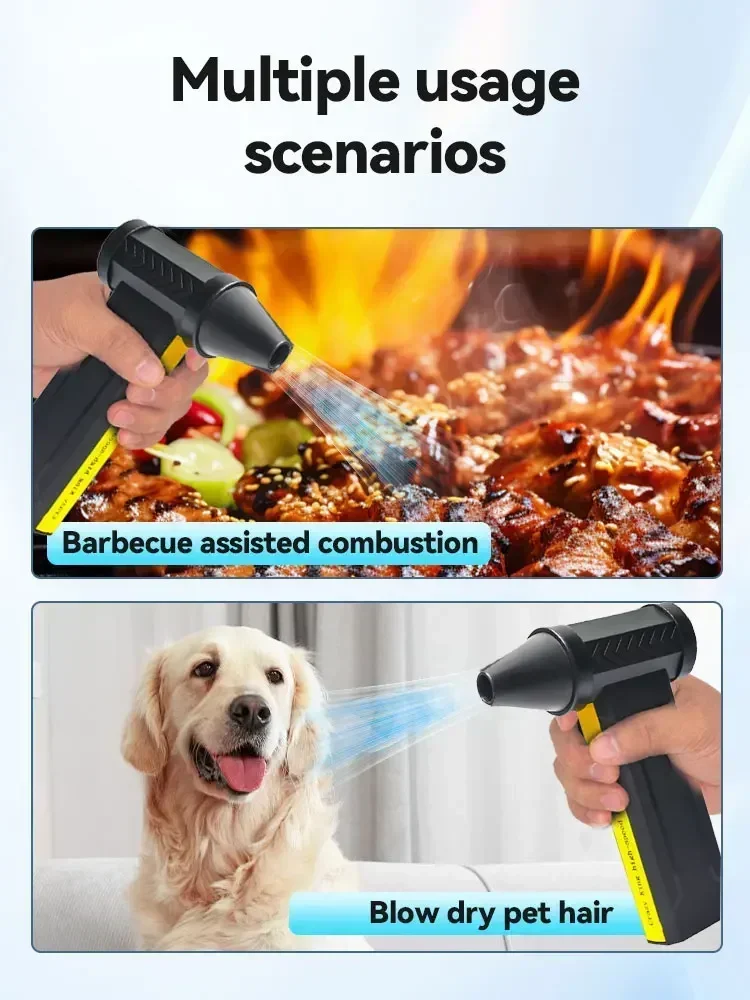 Мини-турбореактивный вентилятор 160000 Электрическая воздушная тряпка об/мин