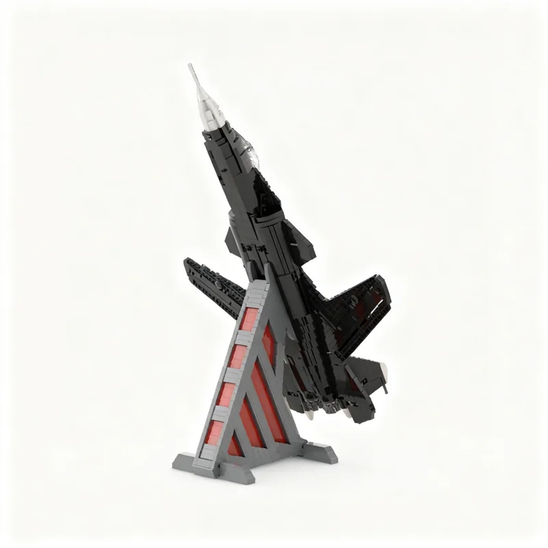 Фото 2819 деталей MOC SU-47 Беркут, модель из строительных блоков, архитектурный конструктор, рождественский подарок, игрушка, образовательный набор, творческая идея для дня рождения, 3D. №2