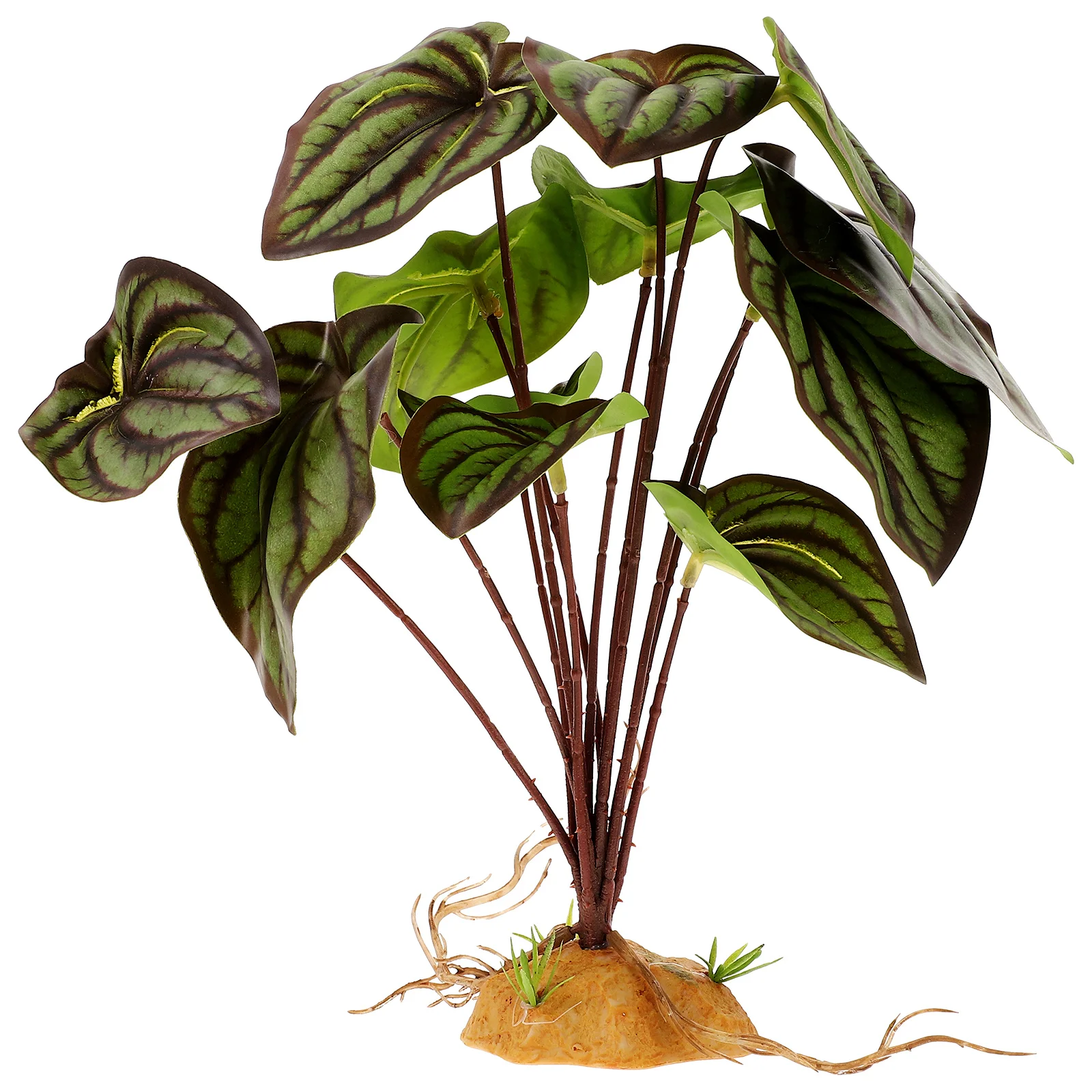 Терариумные растения украшение для аквариума искусственные ящерицы рептилий