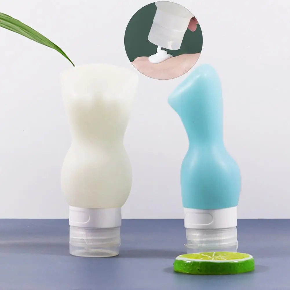 

Emulsion Tube Convenient Good Sealing Reusable Portable Squeeze Container Sub-bottling Squeeze Container Daily Use