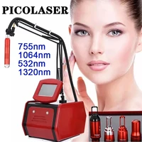 2022 portable picosecond nd yag laser professional tattoo removal machine pigment removal skin whitening instrument