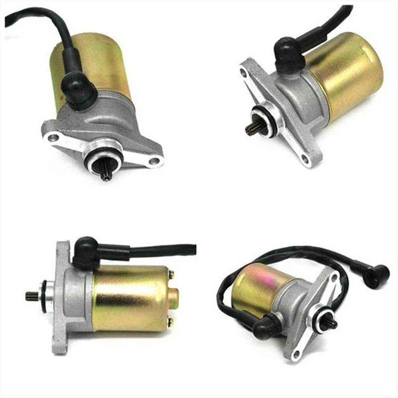 

Motorcycle Electric Starter Motor for 50cc GY6 139QMB Dirt Bike Quad Go kart Hot
