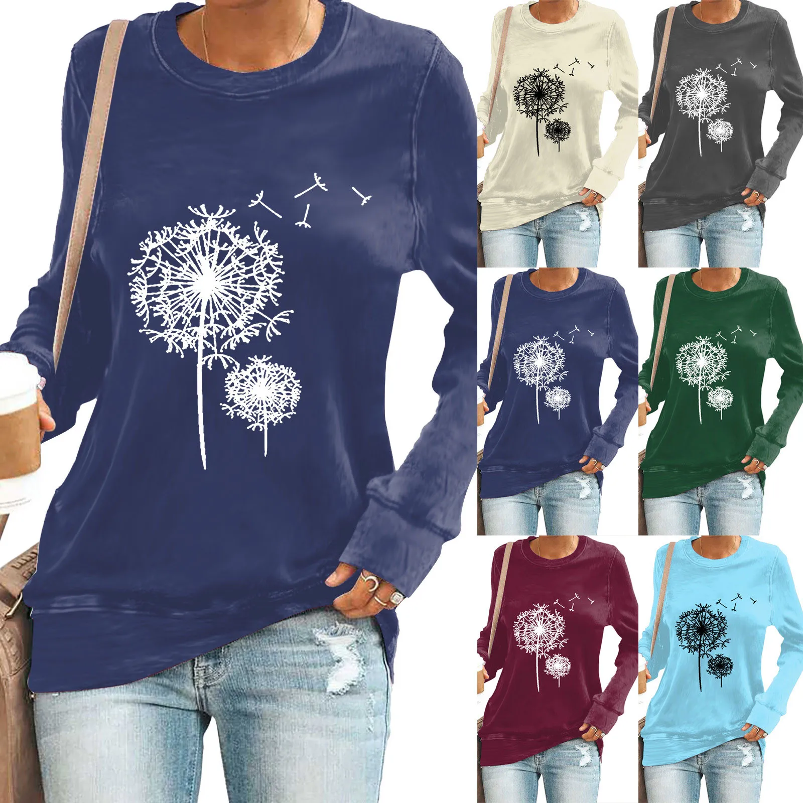 

Женские осенне-зимние повседневные толстовки, пуловер с круглым вырезом, свитшот, Женская толстовка с капюшоном