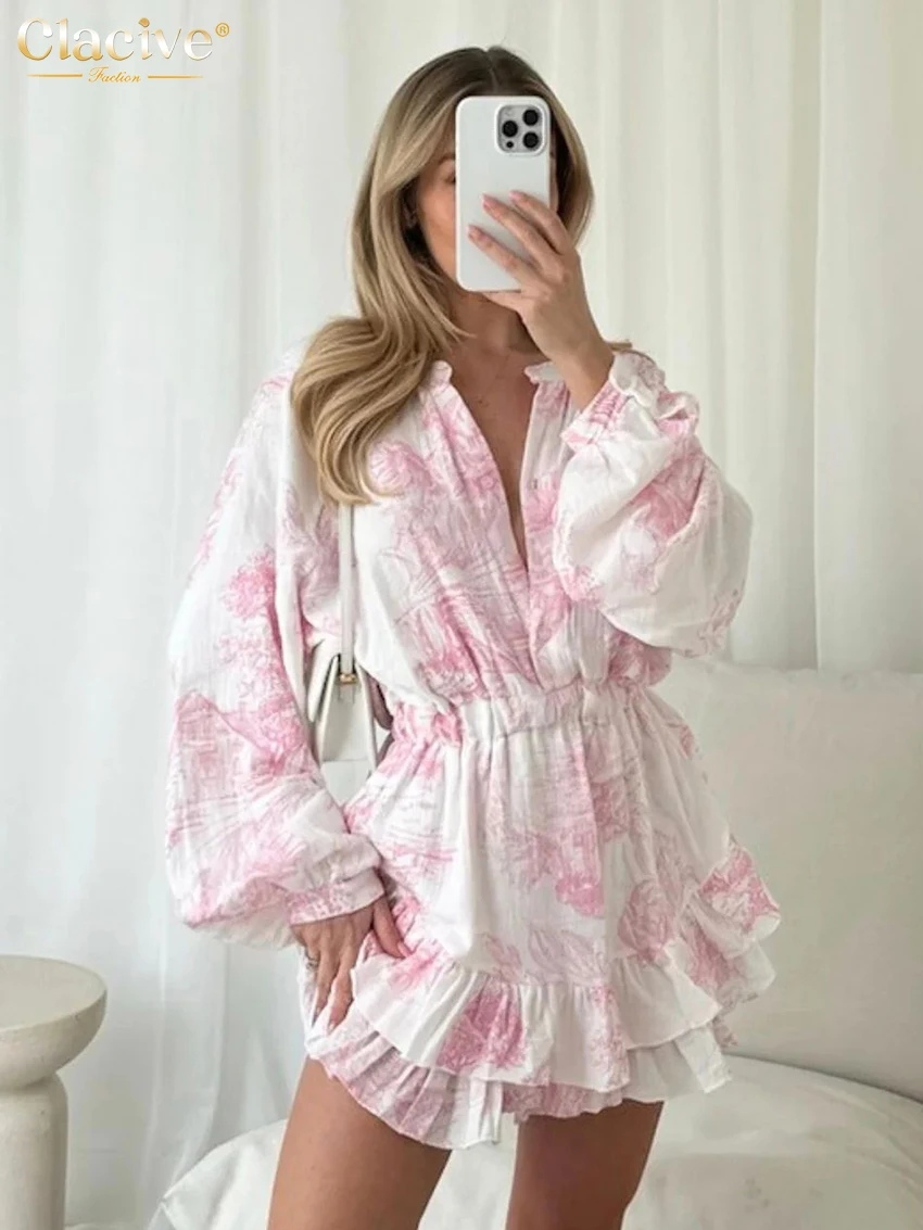 Женское платье Clacive с принтом