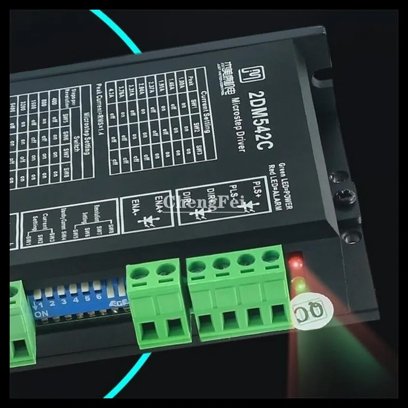 CNC 24-36VDC 4.2A цифровой Гибридный 2-фазный шаговый двигатель контроллер драйвера матч