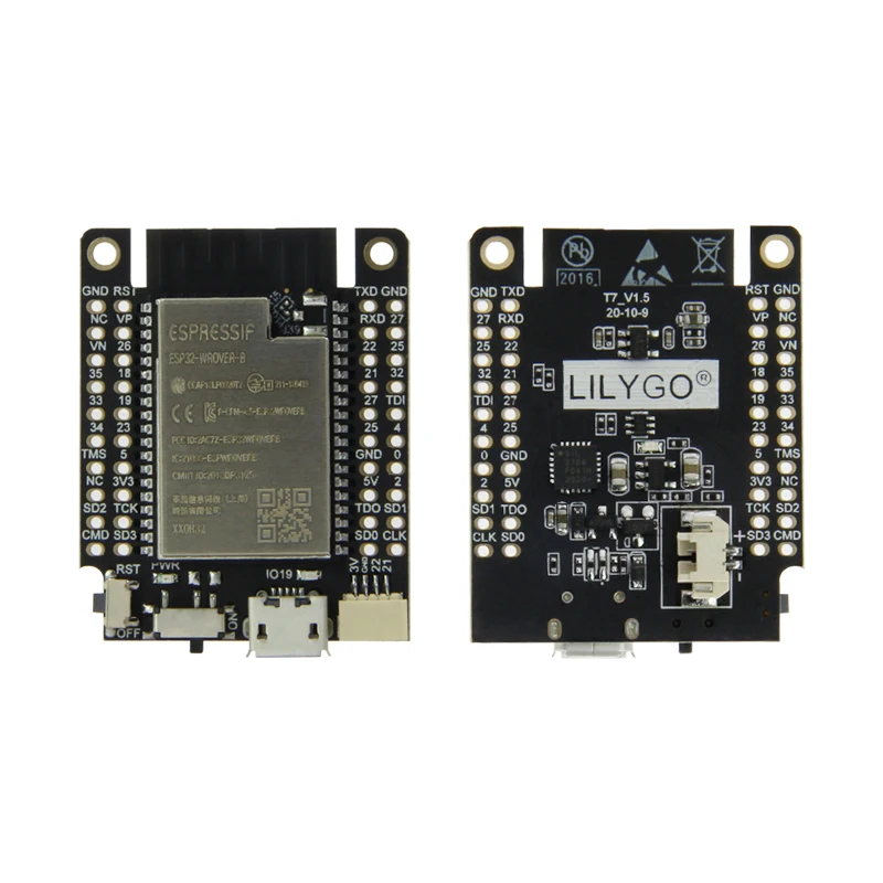 

T7 V1.5 Mini32 ESP32-WROVER-B PSRAM Wi-Fi Bluetooth Module Development Board