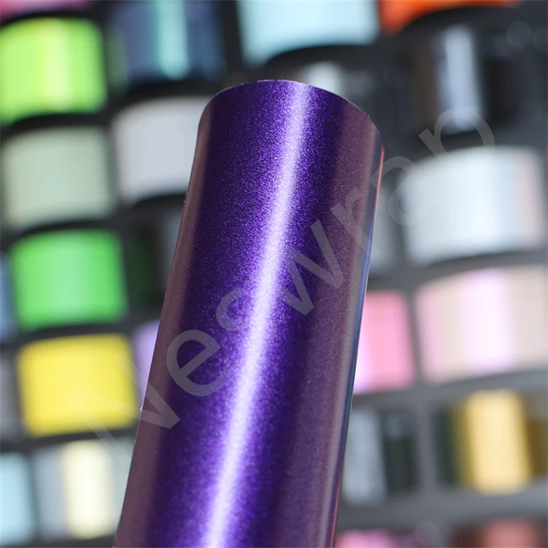 

Премиум Тяжелый металл Очаровательная фиолетовая виниловая оберточная пленка матовая тяжелый металл темно-фиолетовая виниловая оберточн...