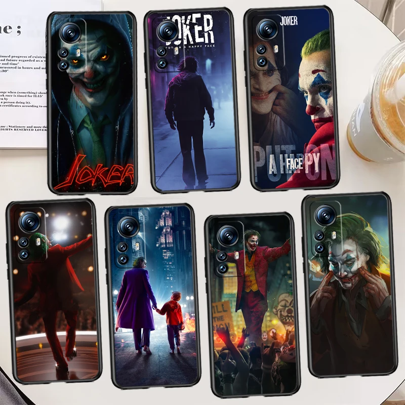 

DC Suicide Squad Joker Movie Case For Xiaomi Mi 12T 12S 12X 12 11 11T 11i 10T 10 9 Pro Lite Ultra 5G Black Phone Cover