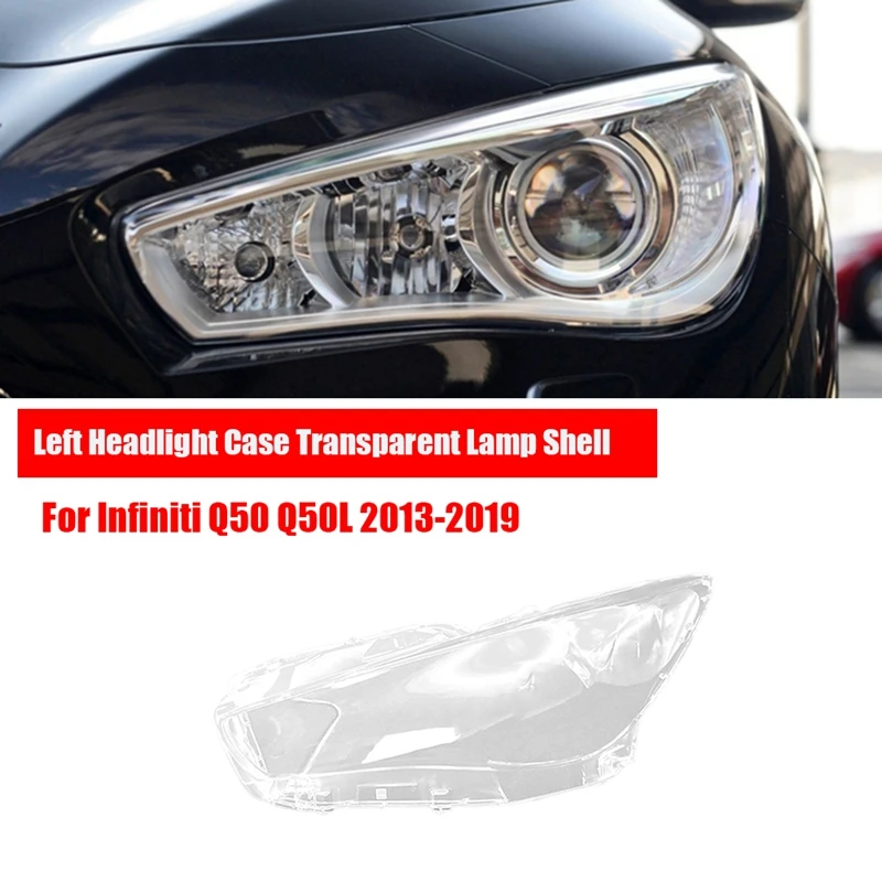 

Прозрачный чехол для передней фары Infiniti Q50 Q50L 2013-2019