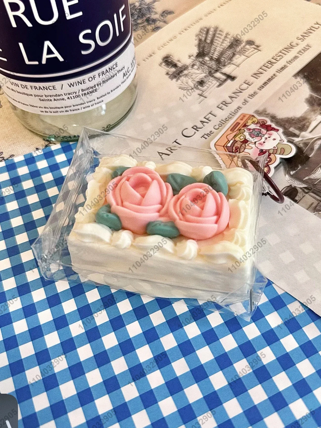 Масло-кремовый торт Taba Squishy Blossm Масляный Десерт Сжимаемая игрушка Моти Игрушка