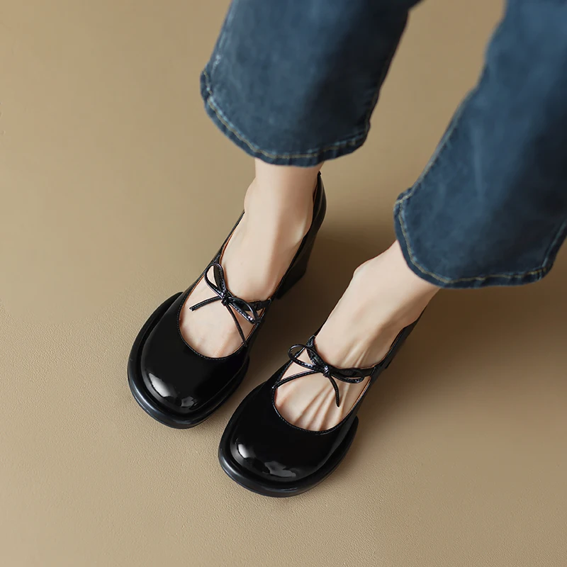 

2023 spring and autumn fashion Mary Jane shoes high heels women sandals