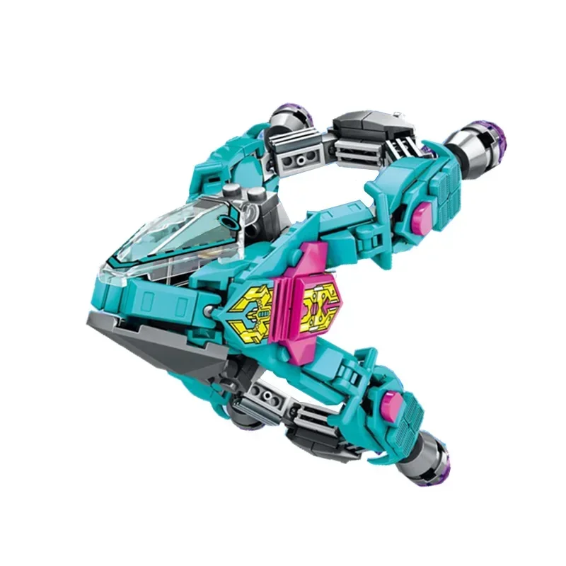 Блочный конструктор звездного истребителя