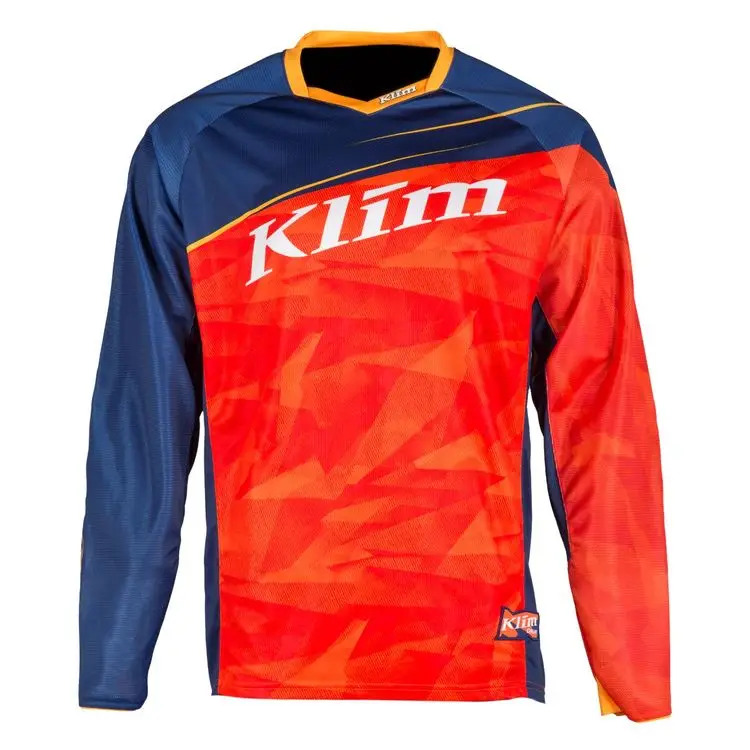 

2021 New Downhill T Shirt Clothes cycling Jersey Men MTB DH Enduro Larga Mountain Bike Long Sleeve motocross jersey