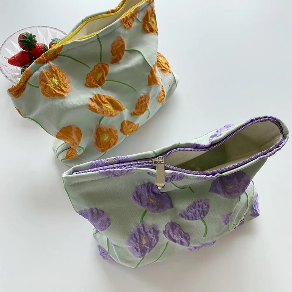 

Women Cosmetic Bag Portable Multifunctional Wash Bag Skincare Organizer Makeup Bag Large Capacity