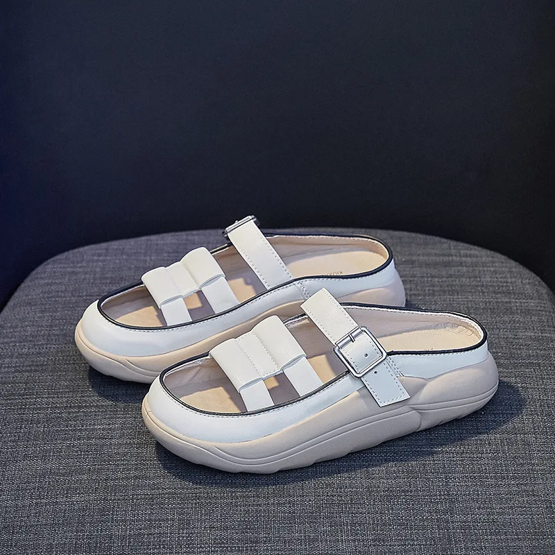 

Summer Women's Fashion Platform Sandals Ladies Outdoor Slippers Retro Casual Beach Ladies Shoes Slip on Slippers Shoes for Women