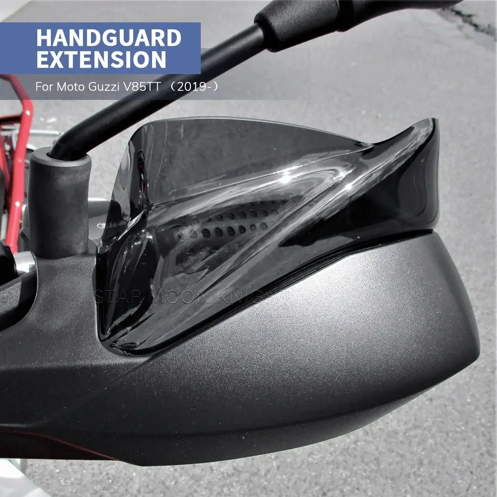 Фото Accessories Motorcycle Handguard Extensions Protector Windshield For Moto Guzzi V85TT V 85 TT V85 TT 2019 2020 2021 2022 2023- №1