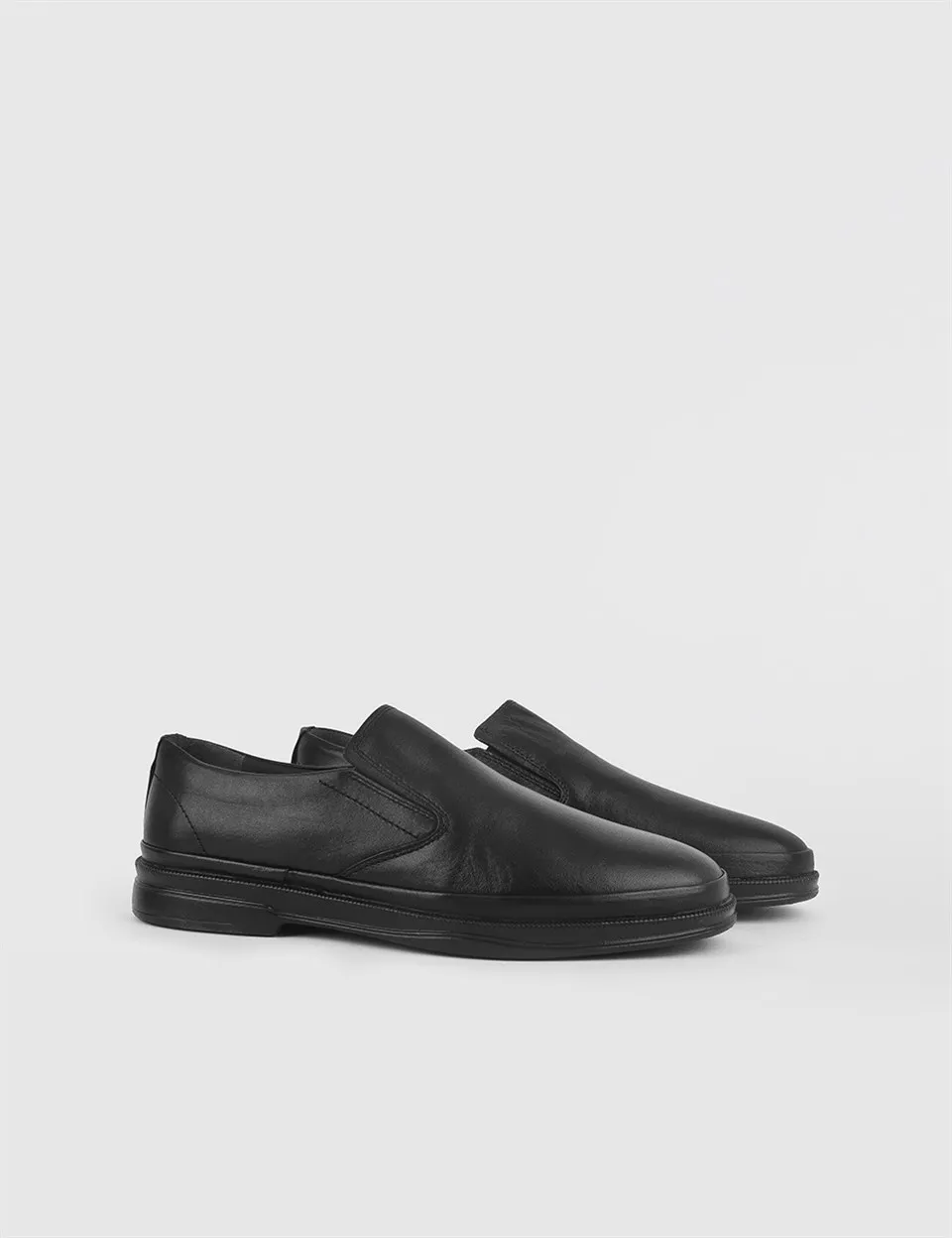 

ILVi-Genuine Leather Handmade Marcelo Black Nappa Leather Men's Loafer Men Shoes 2021 Fall/Winter