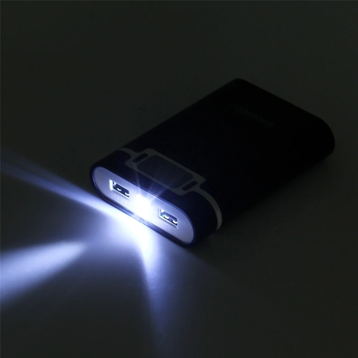 Фото Аккумулятор HAWEEL DIY 4X 18650 (не входит в комплект) Power Bank емкостью 10000 мАч с 2 USB-выходами и дисплеем для смартфонов-A №2