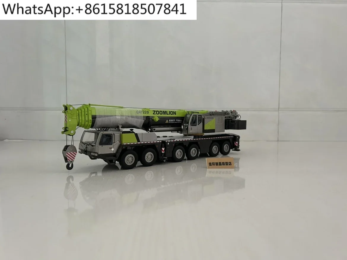 1:50 Новая модель Zoomlion QAY220 Ton Milan Aurora Green Crane