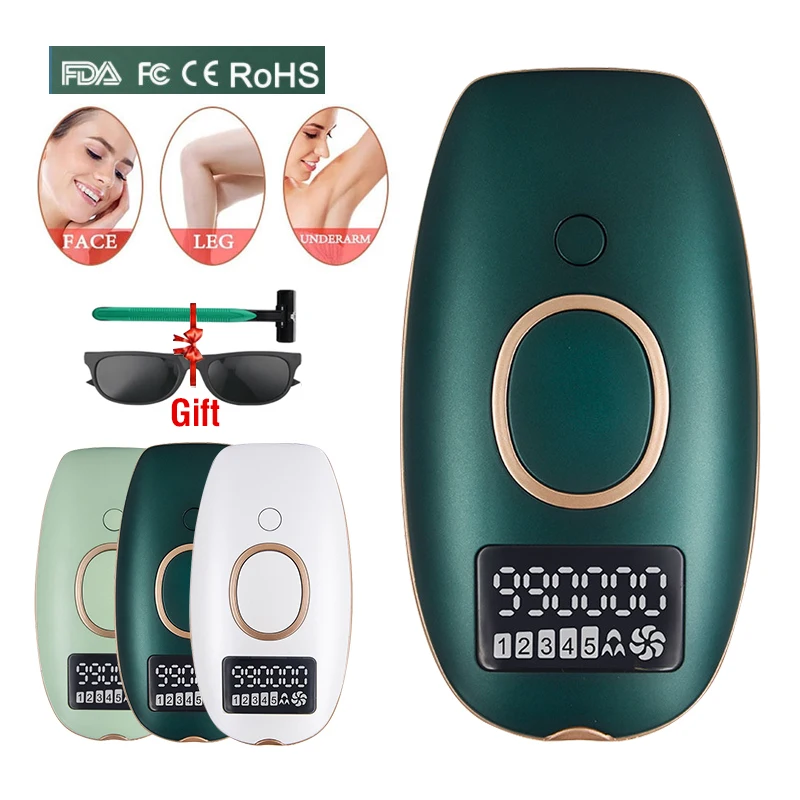 

900000 Flashes IPL Laser Epilator Hair Removal Machine Pulsed Light Electric Epilator Permanent Painless Epilator