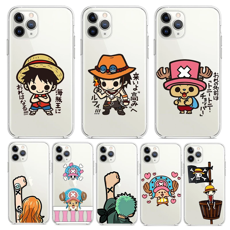 

Inspirational One Piece For Apple iPhone 7 8 X XR XS 11 12 13 Pro Max Mini Plus luxury Transparent Non-slip TPU Soft Phone Case