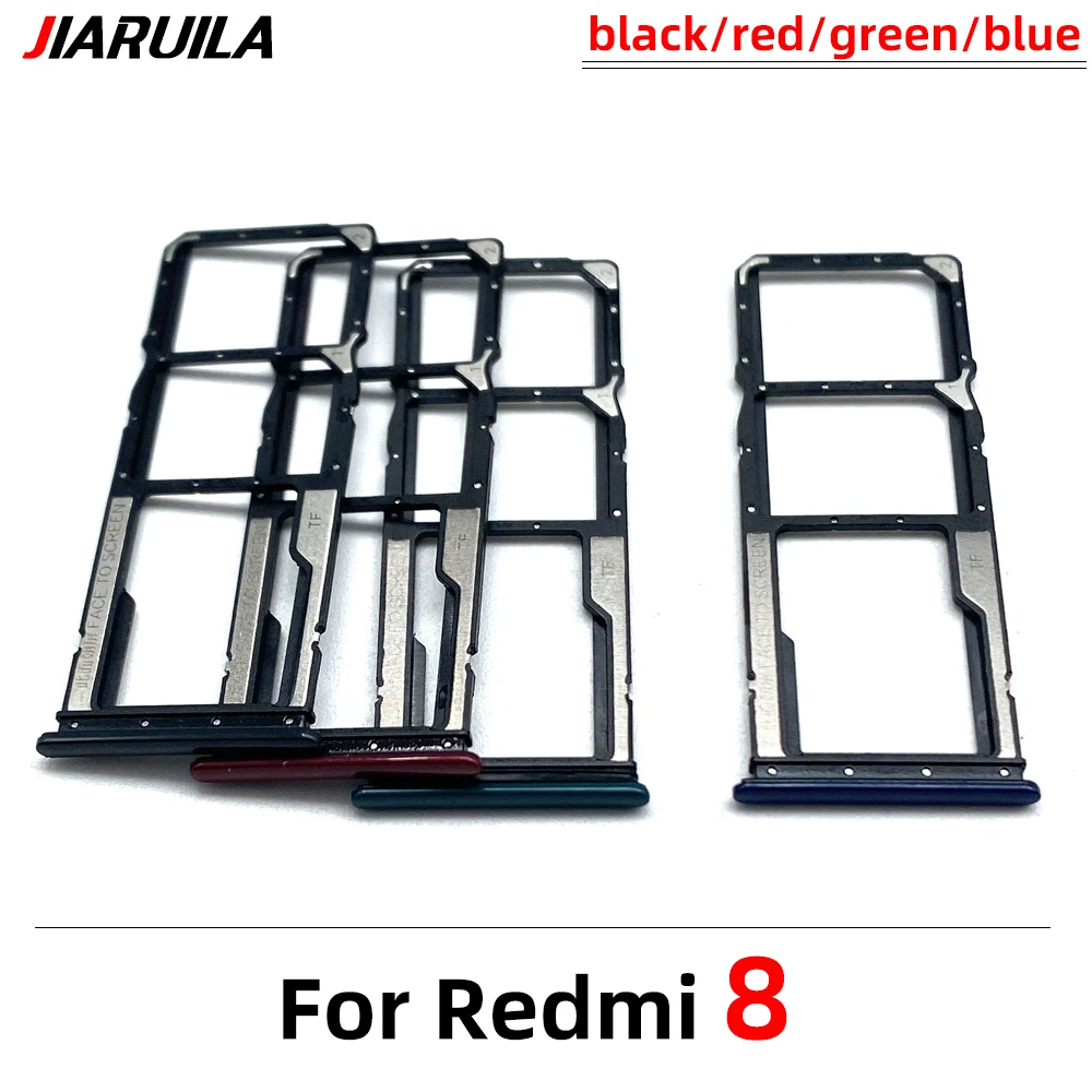 Новинка держатель Micro Nano SIM-карты лоток Слот адаптер гнездо для Xiaomi Redmi 8 8A Note Pro +