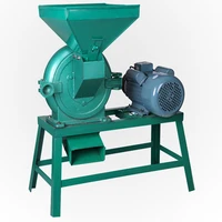 4 5kw pure copper motor self priming corn feed pulverizer household medicinal materials soybean grains feeder mill