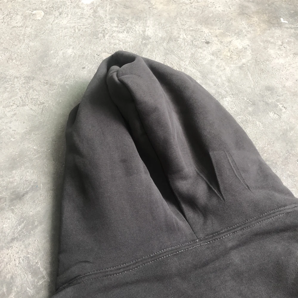 Винтажный Свободный свитшот в стиле понда 100% хлопок