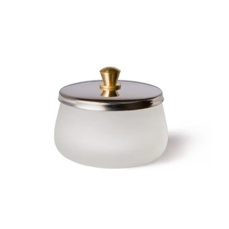 Блюдо Dappen из акрилового стекла с металлической крышкой для посуды инструмент