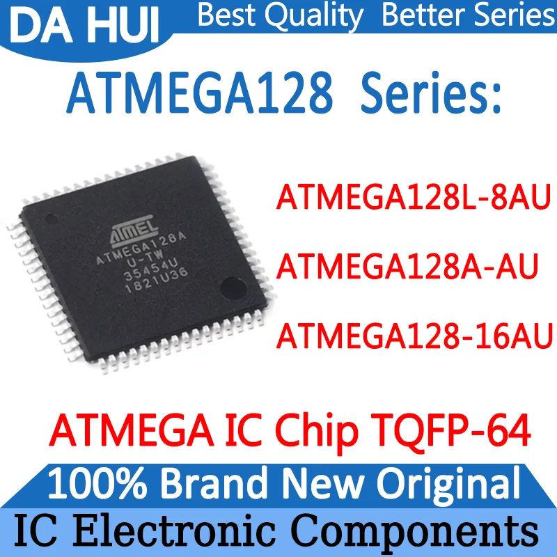 

ATMEGA128L-8AU ATMEGA128A-AU ATMEGA128-16AU ATMEGA128 ATMEGA IC MCU Chip TQFP-64 in Stock 100% New Original