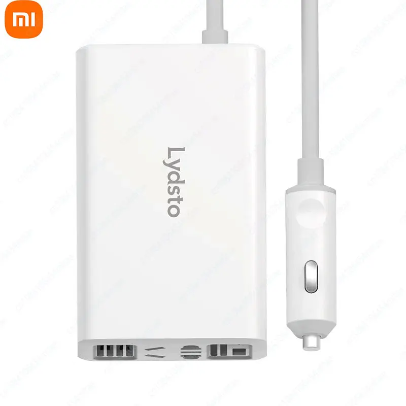Мини-инвертор Xiaomi Hydsto 100 Вт От 12 В До 220 USB Интеллектуальная Быстрая Зарядка