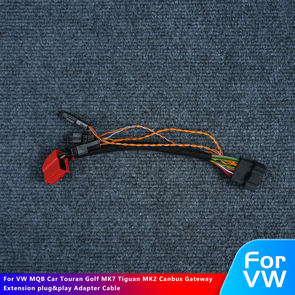 

Для VW MQB автомобильный удлинитель шлюза Canbus и кабель-адаптер для Touran Golf MK7 Tiguan MK2