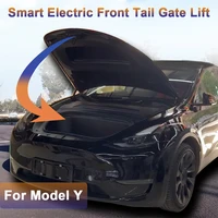 for tesla model y waterproof electric front tailgate car modified automatic lifting power frunk app control soft close