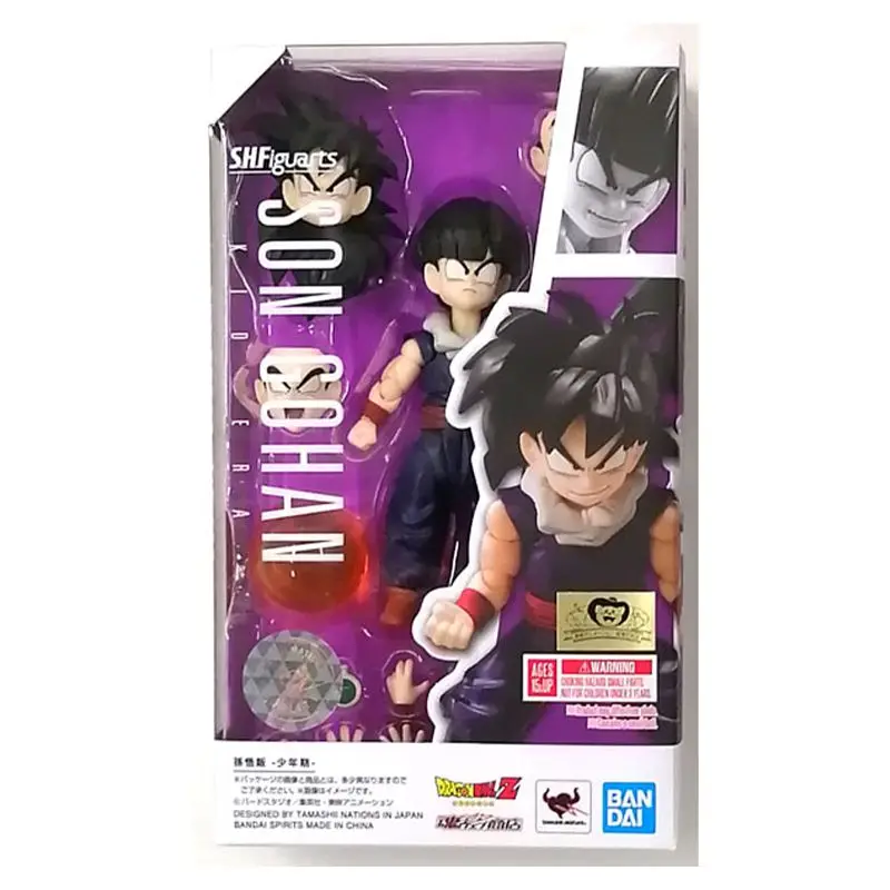 

Оригинальные BANDAI S.H. Фигуртс Драконий жемчуг Z Сон гохань детская коллекция фигурок аниме Модели Игрушек