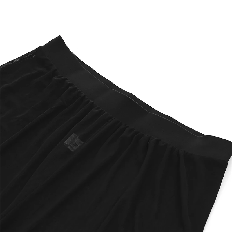 Женские прозрачные брюки с высокой талией