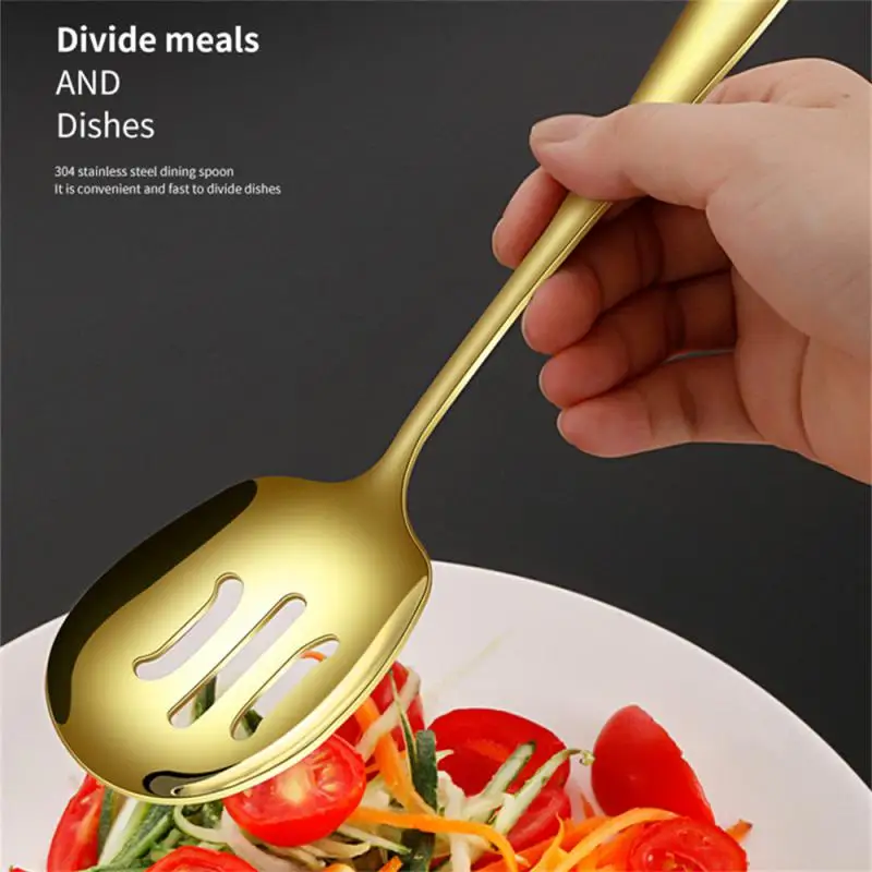 Большая ложка из нержавеющей стали столовые приборы для кухни риса пельменей