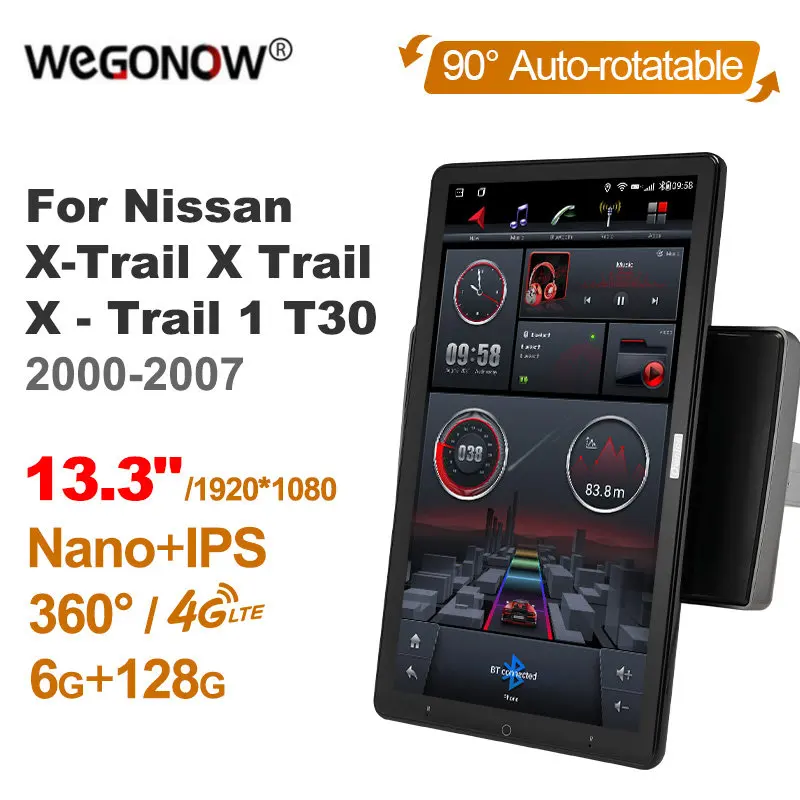 

13.3 Inch Ownice 1Din Android10.0 Car Radio 360 for Nissan X-Trail X Trail X - Trail 1 T30 2000-2007 Auto Audio SPDIF 4G LTE