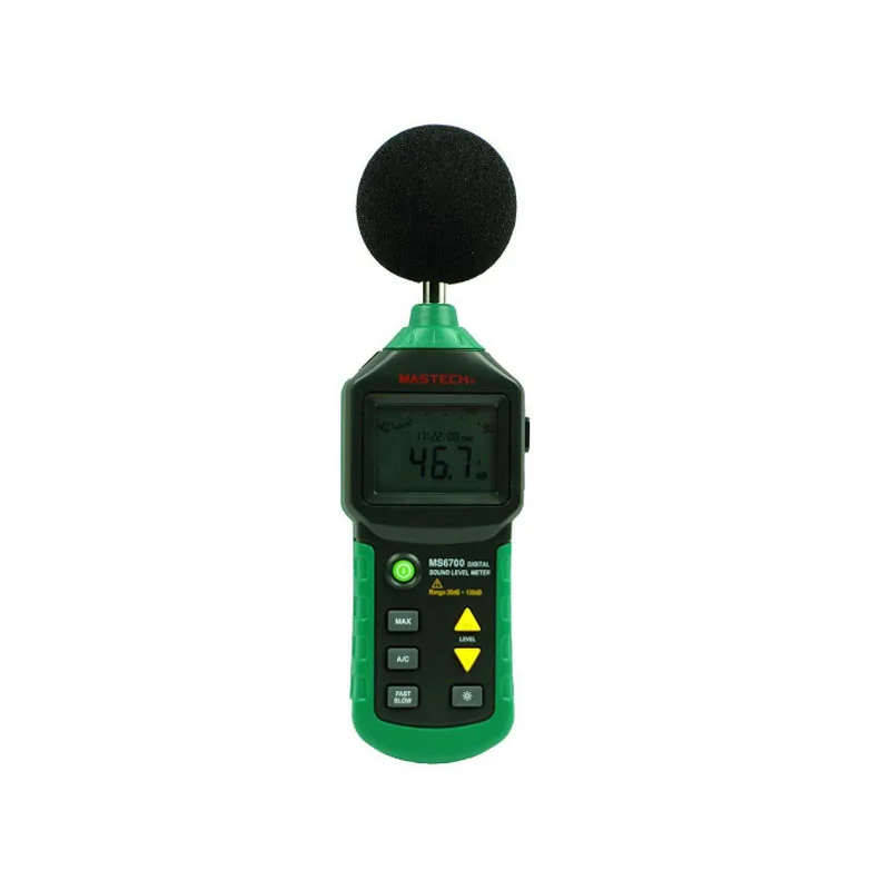 

MASTECH MS6700 Digital Sound Level Meter 30 db - 130 DB Noise Meter