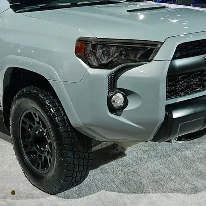 

Automotive headlamp protective film is suitable for Toyota 4Runner 2014-2020 2-pcs headlamp repair transparent black TPU sticker