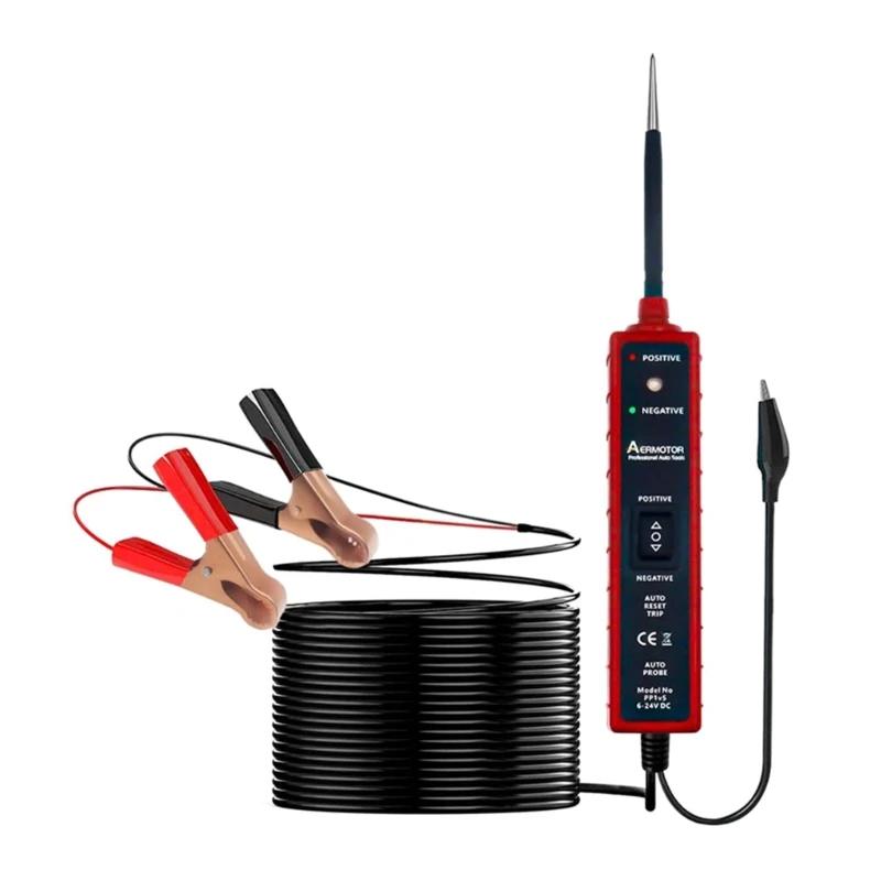 

Car Test Polarity- Pen Electrical System Diagnostic Tool 6-24Vdc Probe Detector